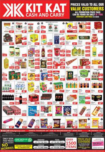 Kit Kat Cash & Carry catalogue  - 24/02/2022 - 02/03/2022.