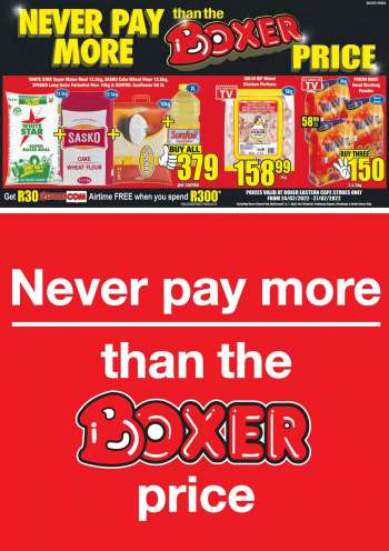 Boxer catalogue  - 24/02/2022 - 27/02/2022.