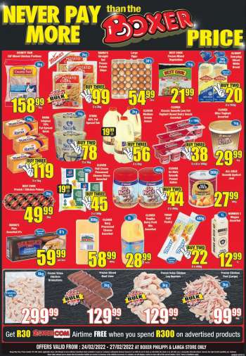 Boxer catalogue  - 24/02/2022 - 27/02/2022.