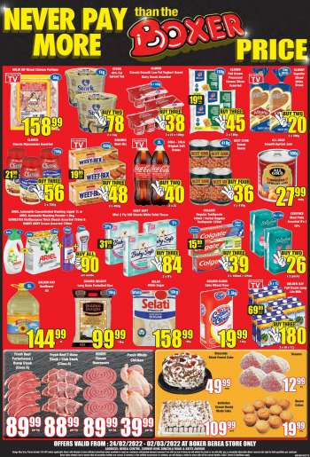 Boxer catalogue  - 24/02/2022 - 02/03/2022.