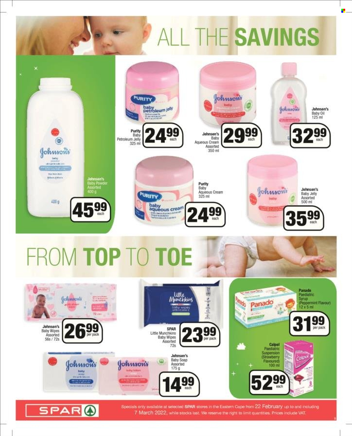 SPAR specials - 22/02/2022 - 07/03/2022. Page 1