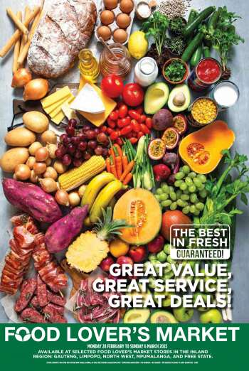 Food Lover's Market catalogue  - 28/02/2022 - 06/03/2022.