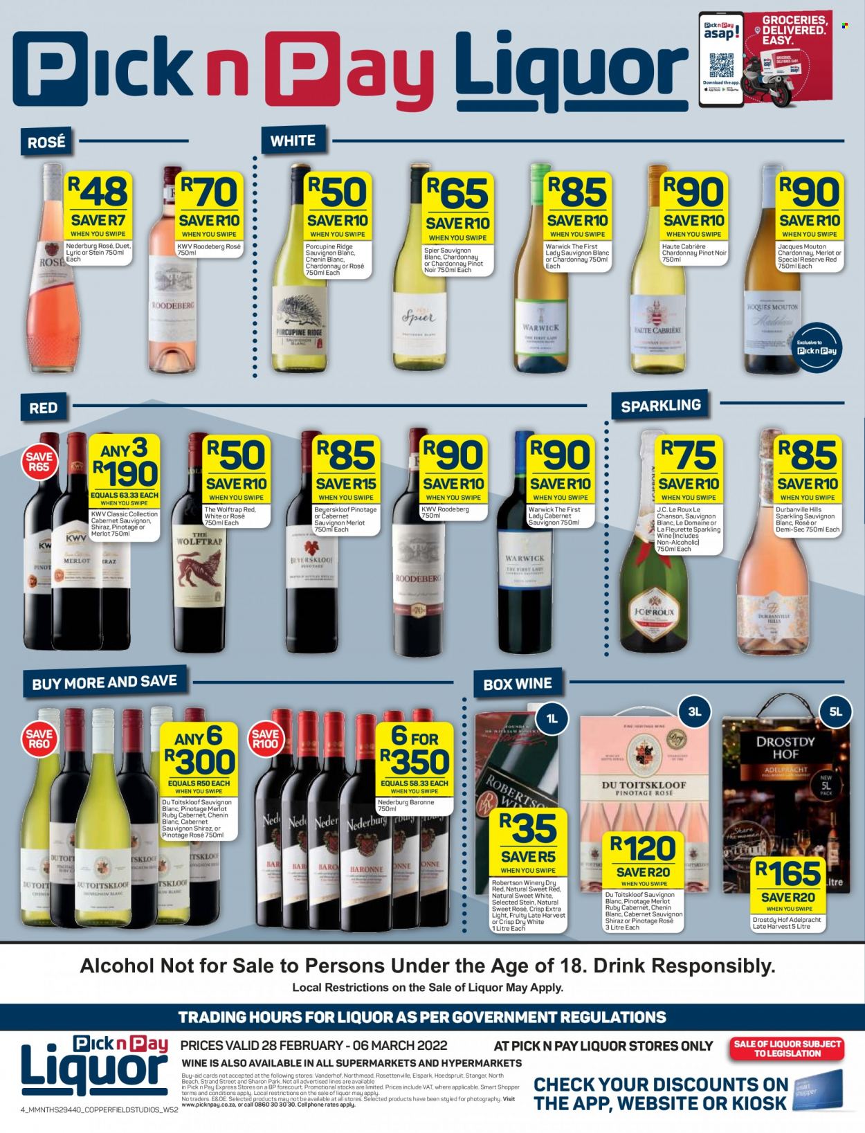Pick n Pay Liquor specials - 28/02/2022 - 06/03/2022. Page 4