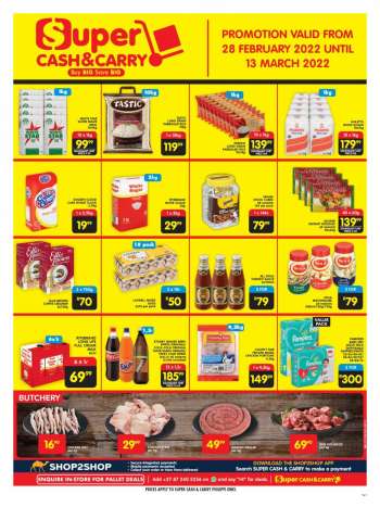 Shoprite catalogue  - 28/02/2022 - 13/03/2022.