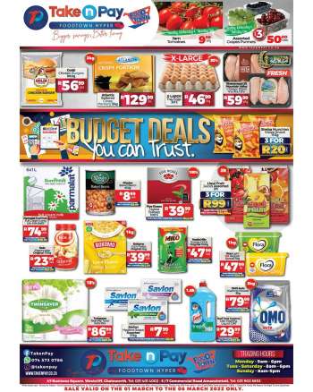 Take n Pay catalogue  - 01/03/2022 - 06/03/2022.