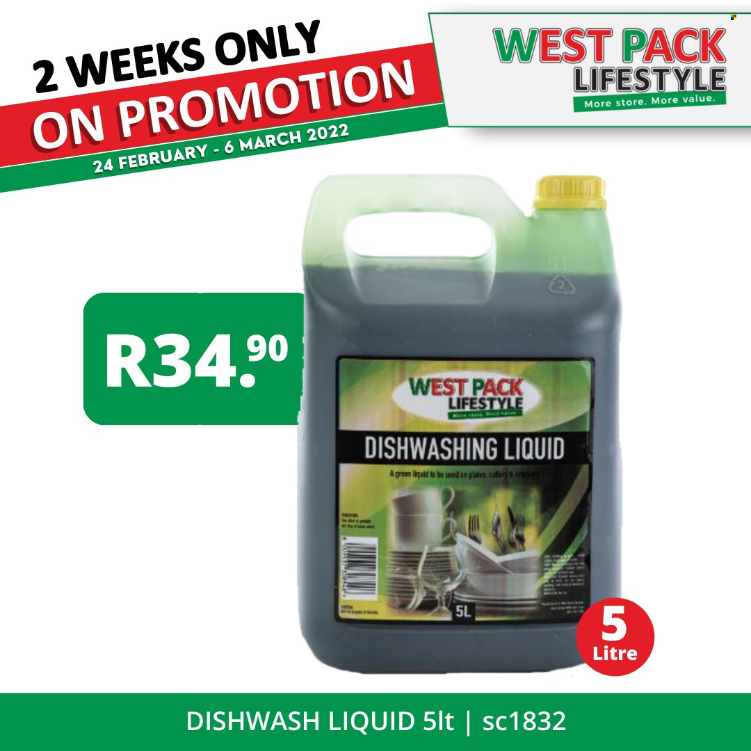 West Pack Lifestyle specials - 24/02/2022 - 06/03/2022. Page 1