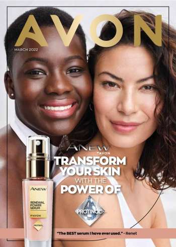 Avon catalogue  - 01/03/2022 - 31/03/2022.