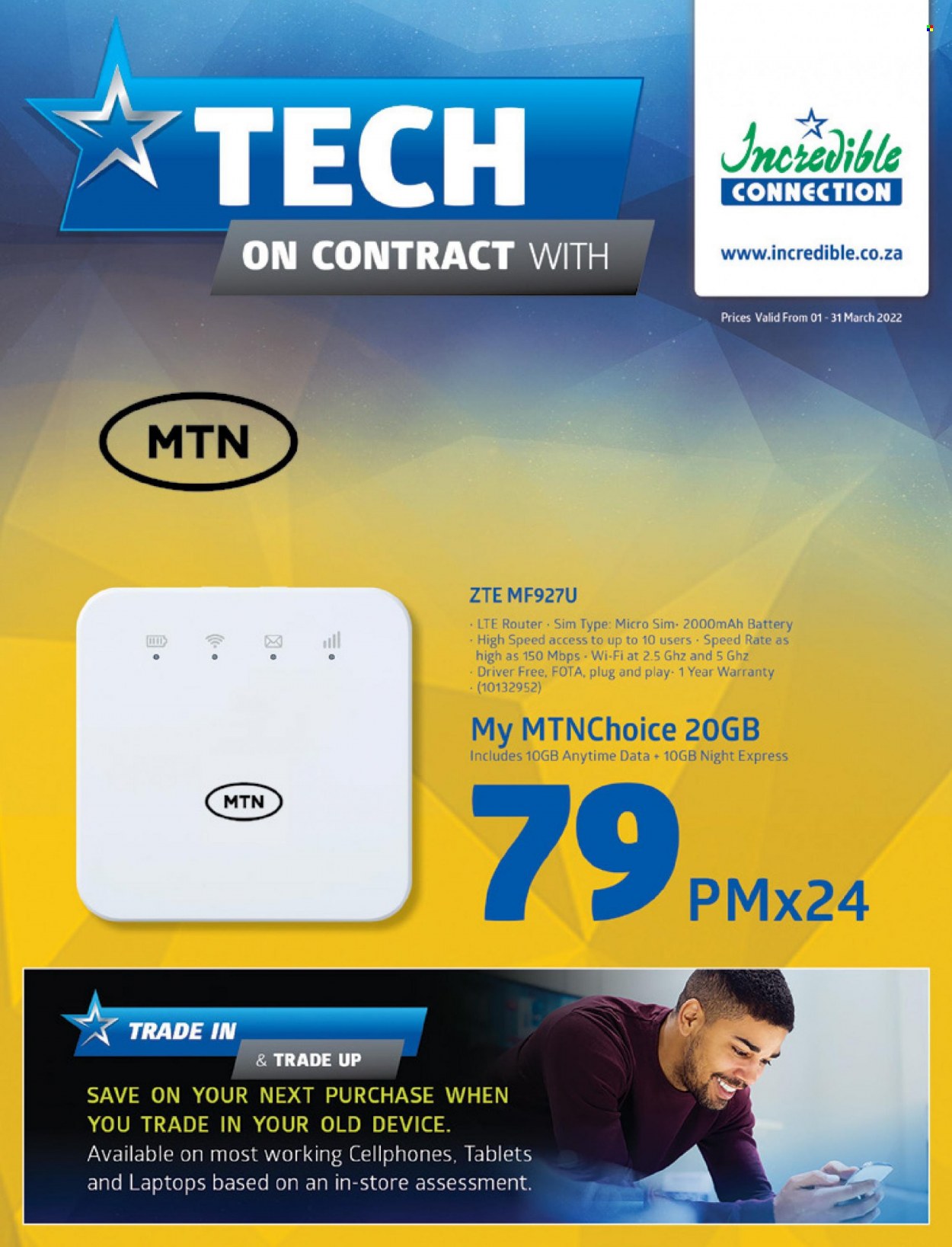 Incredible Connection specials - 01/03/2022 - 31/03/2022. Page 1