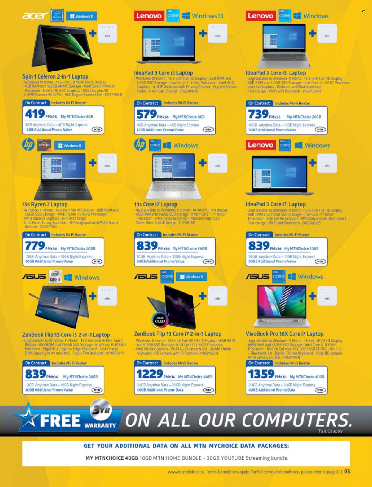 Incredible Connection specials - 01/03/2022 - 31/03/2022. Page 3