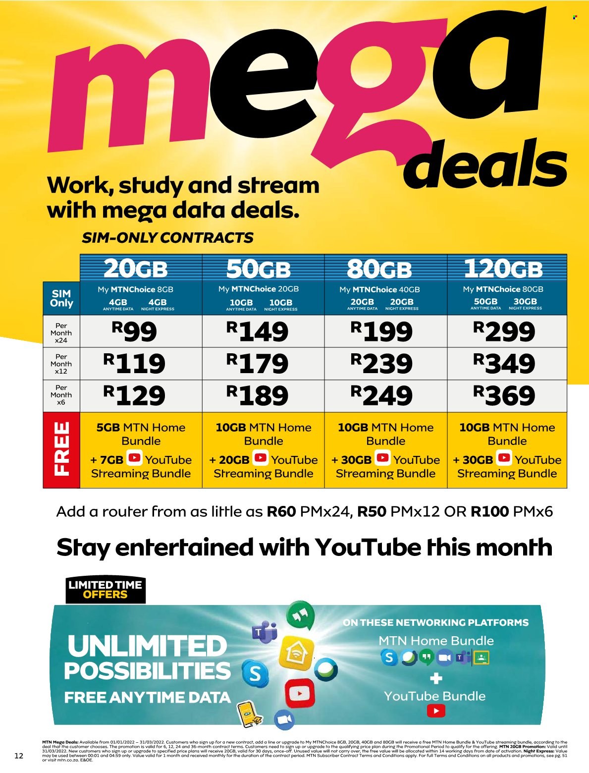 MTN specials - 01/03/2022 - 31/03/2022. Page 12