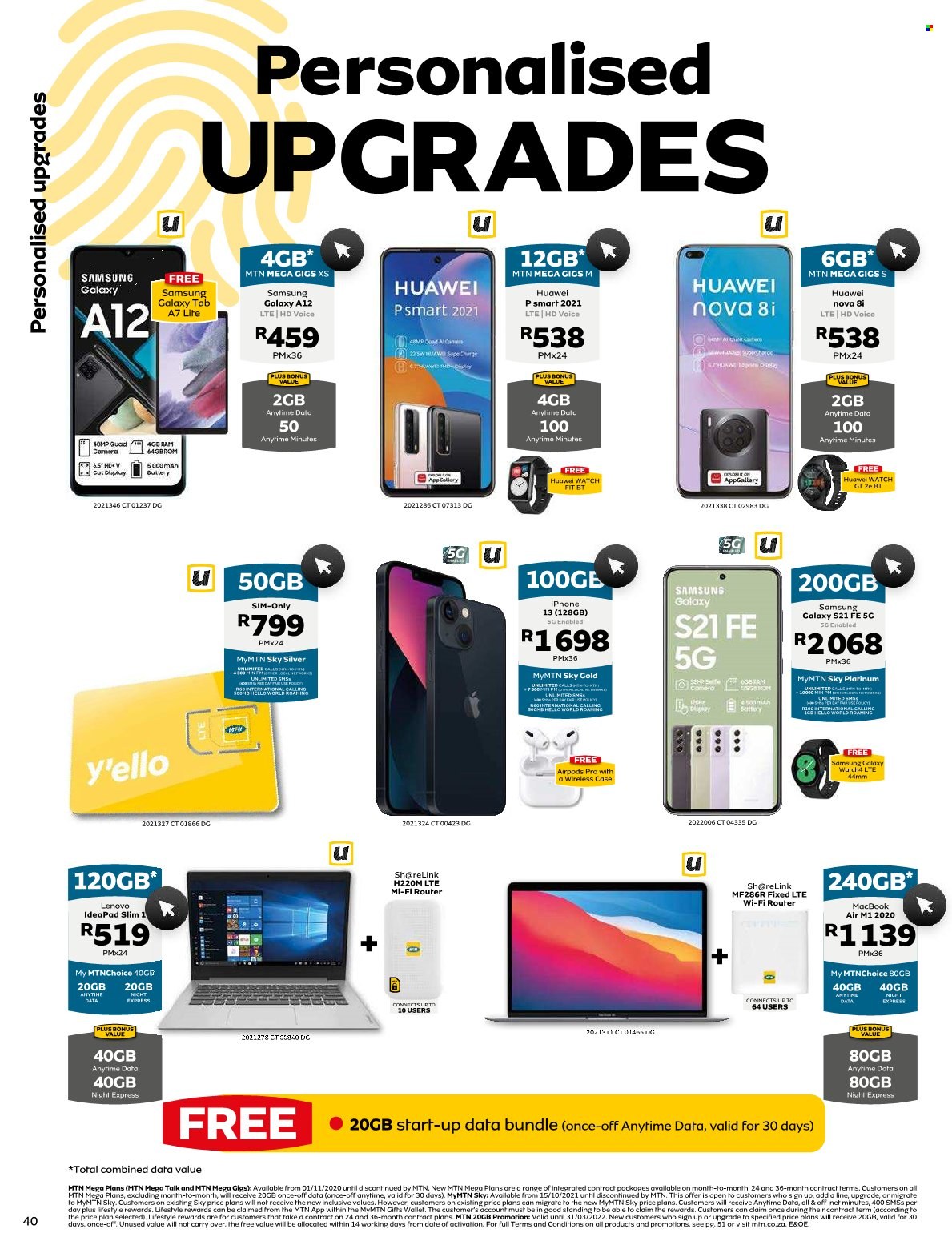 MTN specials - 01/03/2022 - 31/03/2022. Page 40