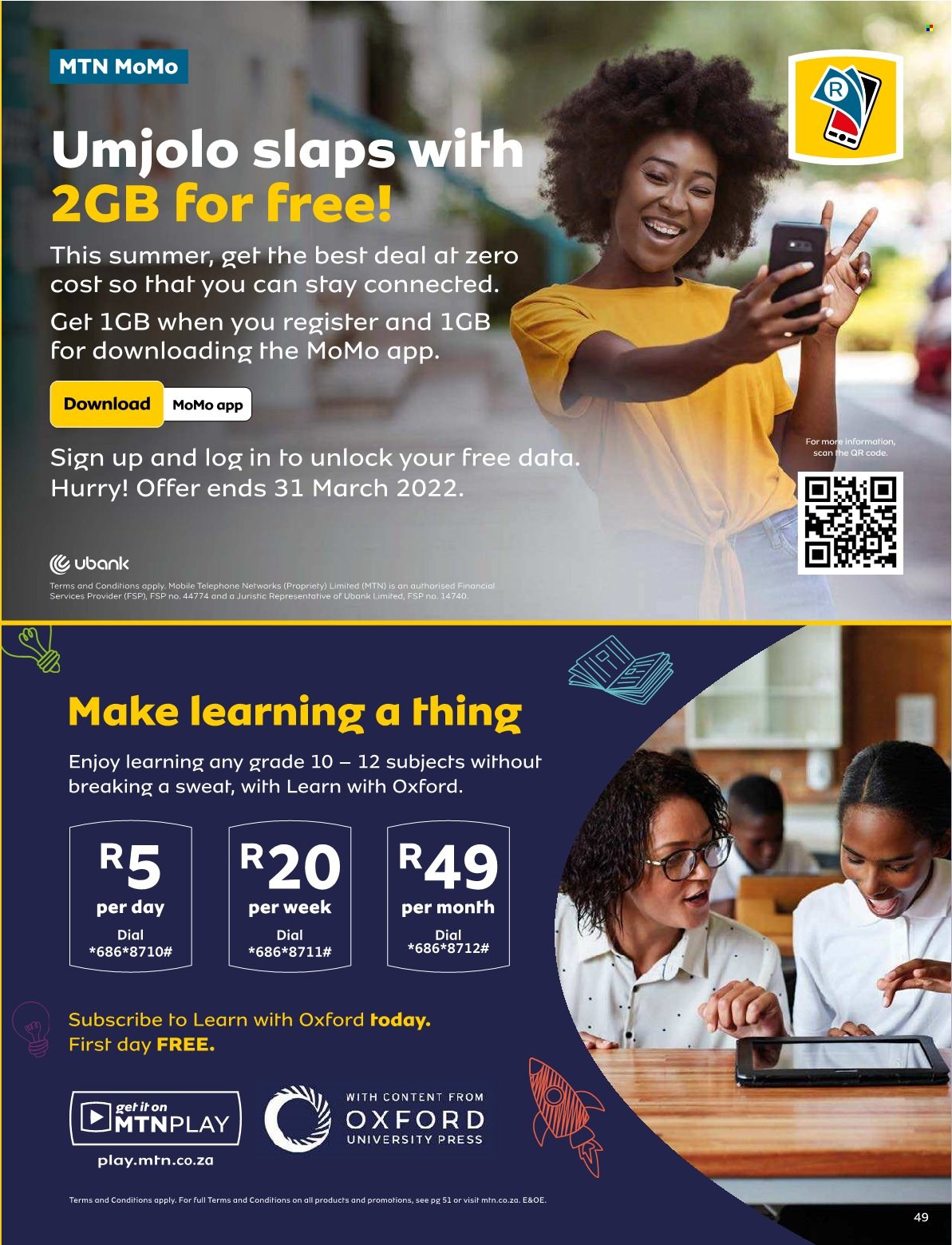 MTN specials - 01/03/2022 - 31/03/2022. Page 49