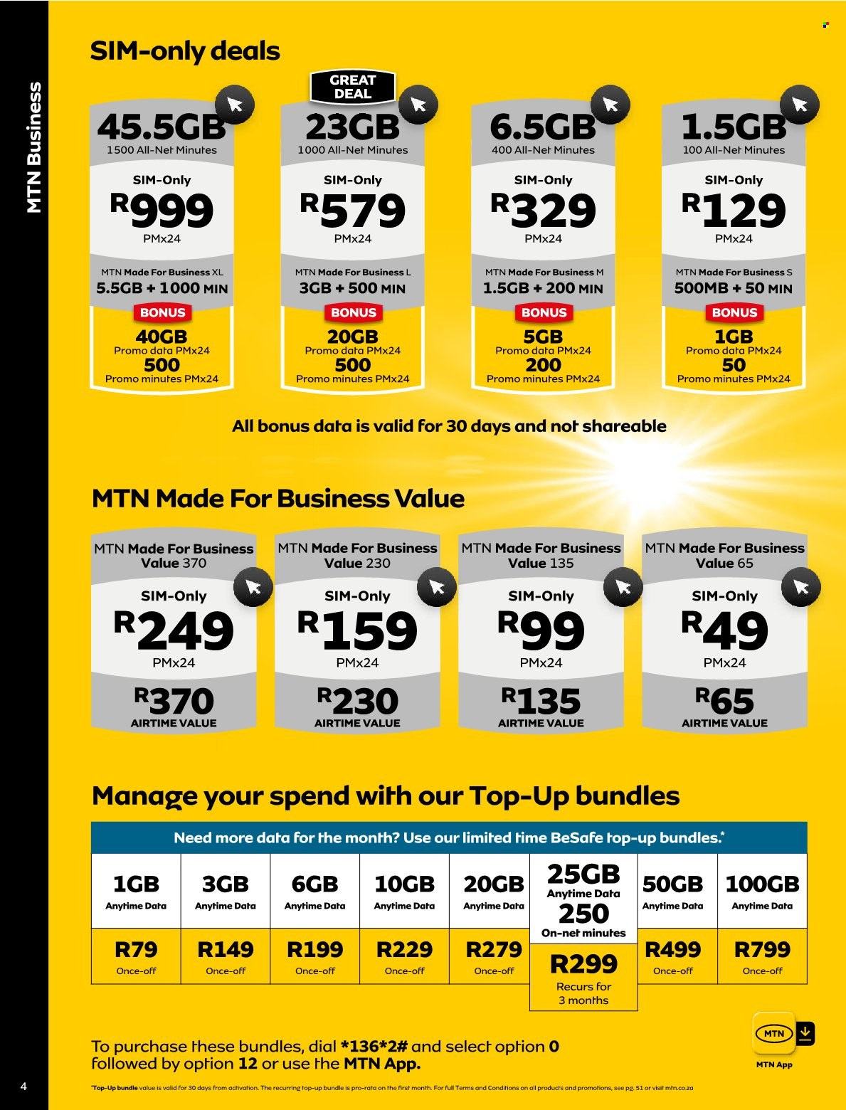 MTN specials - 01/03/2022 - 31/03/2022. Page 4