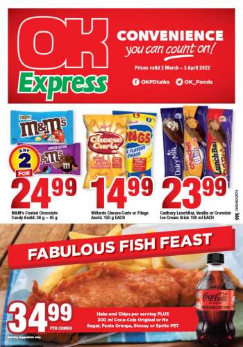 OK Foods catalogue  - 02/03/2022 - 03/04/2022.