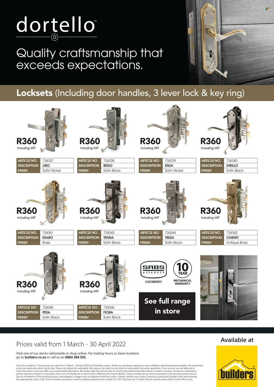 Builders specials - 01/03/2022 - 30/04/2022. Page 2