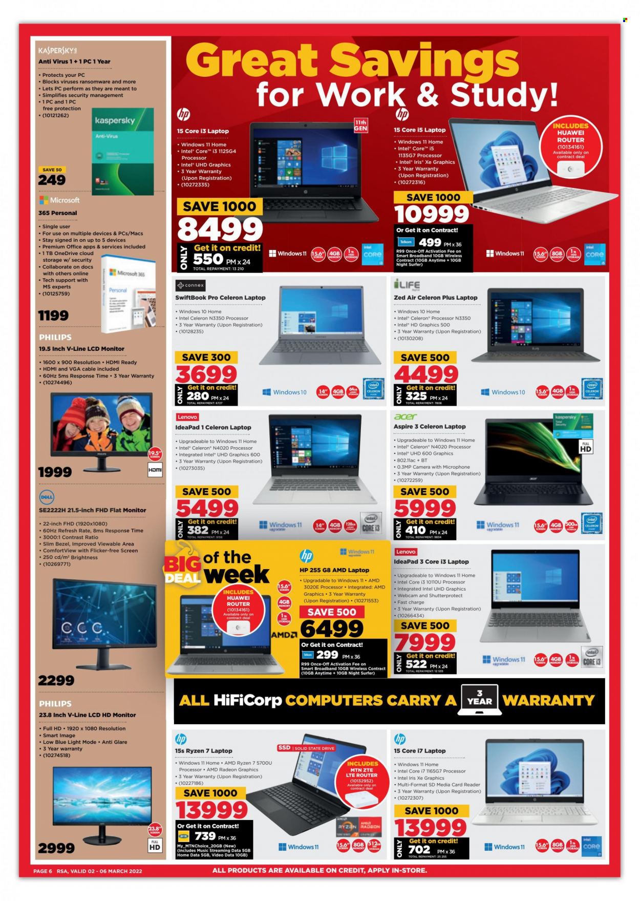 HiFi Corp specials - 02/03/2022 - 06/03/2022. Page 6