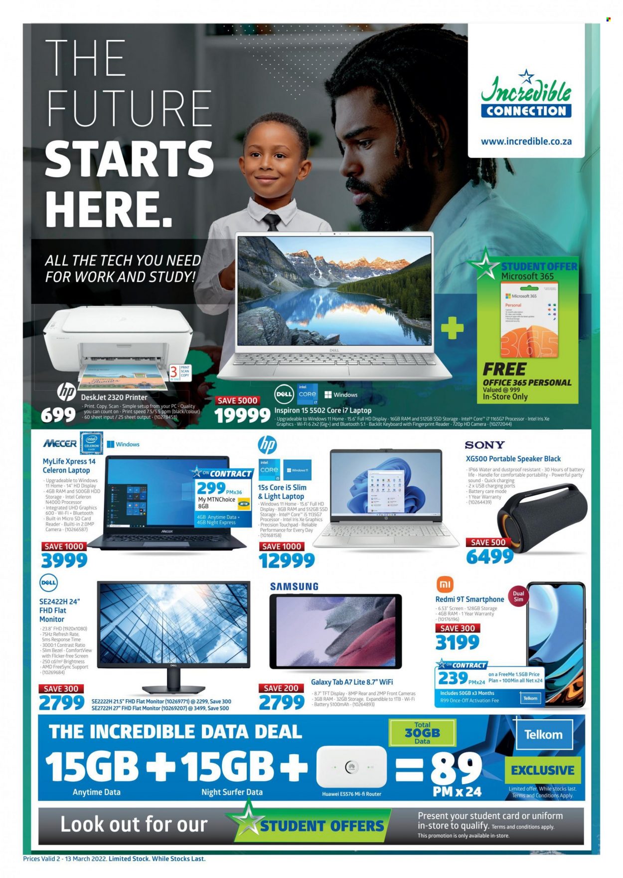 Incredible Connection specials - 02/03/2022 - 13/03/2022. Page 1