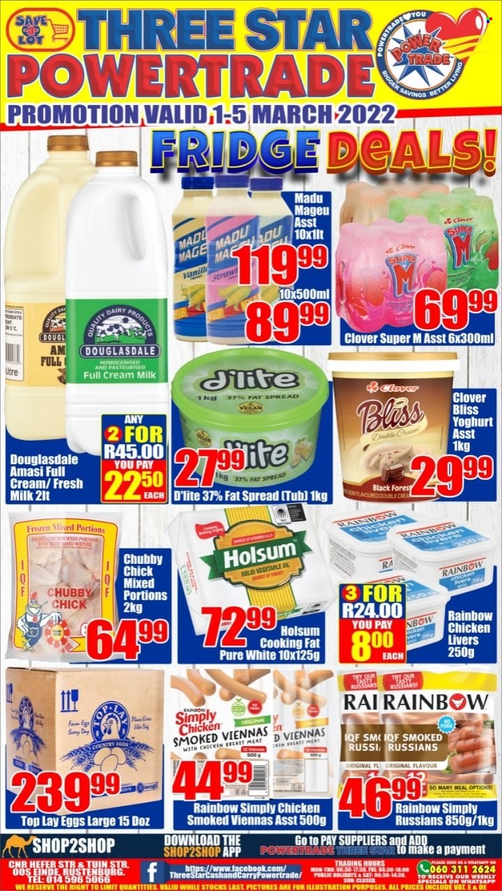 Three Star Cash and Carry specials - 01/03/2022 - 05/03/2022. Page 1