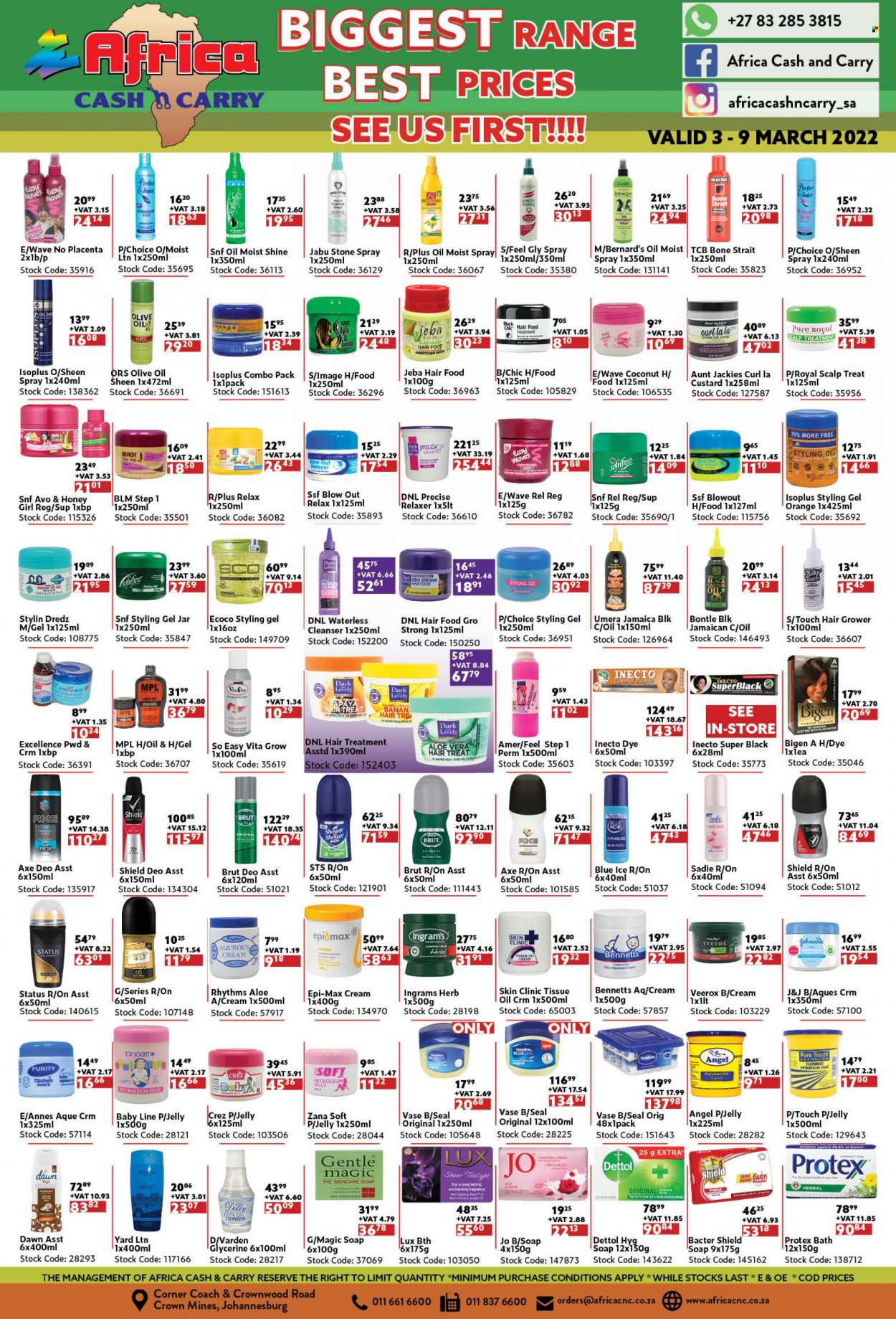 Africa Cash & Carry specials - 03/03/2022 - 09/03/2022. Page 1