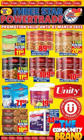 Three Star Cash and Carry catalogue  - 03/03/2022 - 07/03/2022.