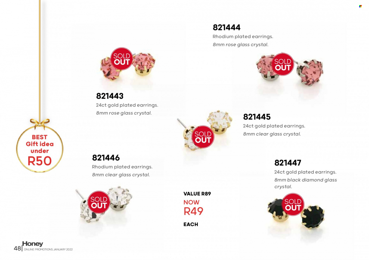 Honey specials. Page 50