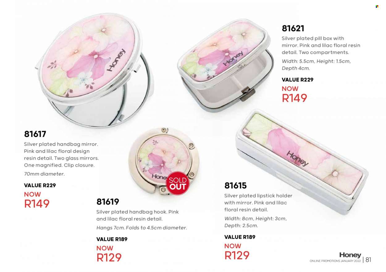 Honey specials. Page 83