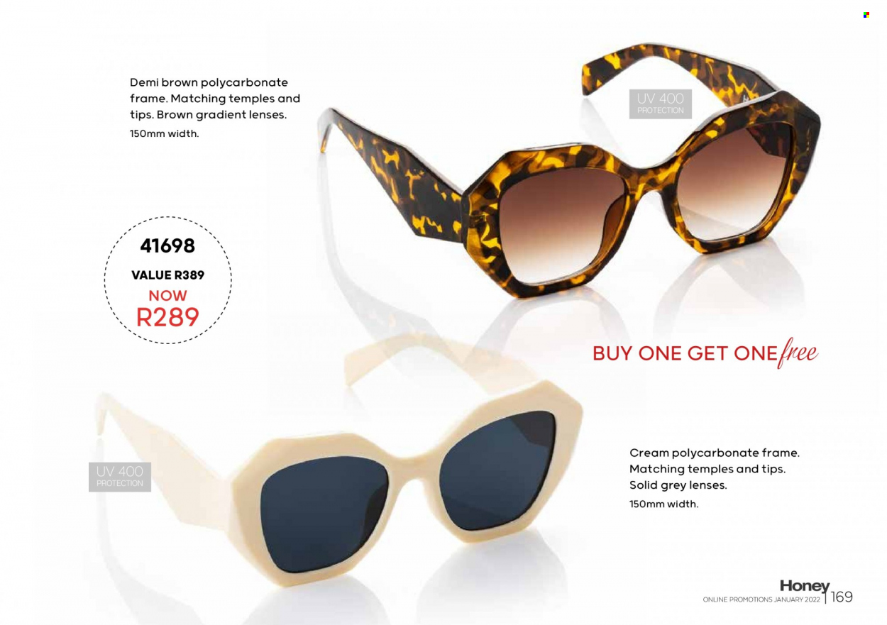 Honey specials. Page 171