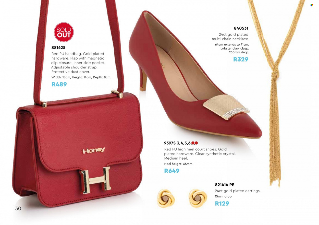 Honey specials. Page 32