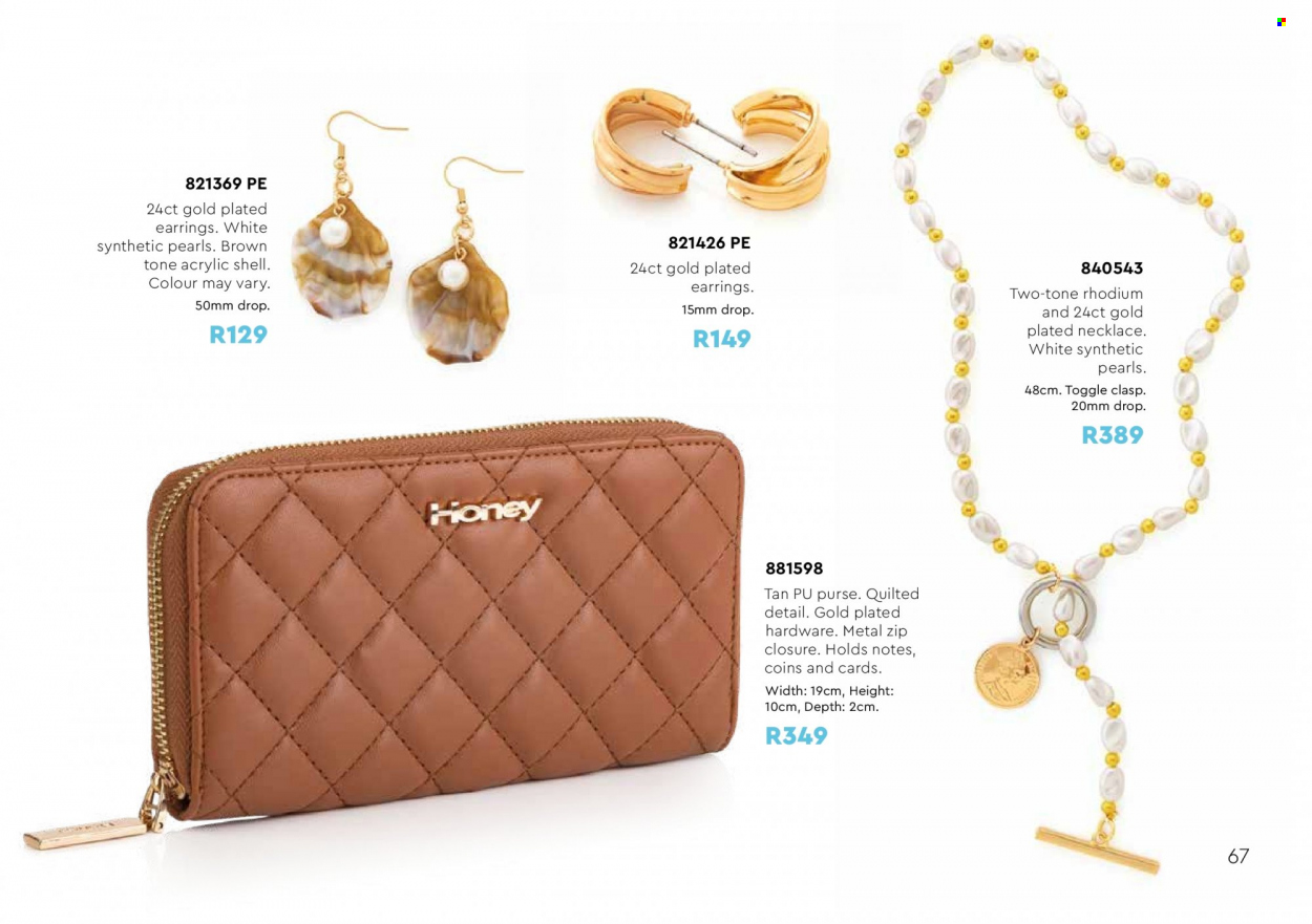 Honey specials. Page 69