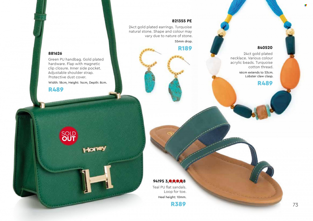 Honey specials. Page 75