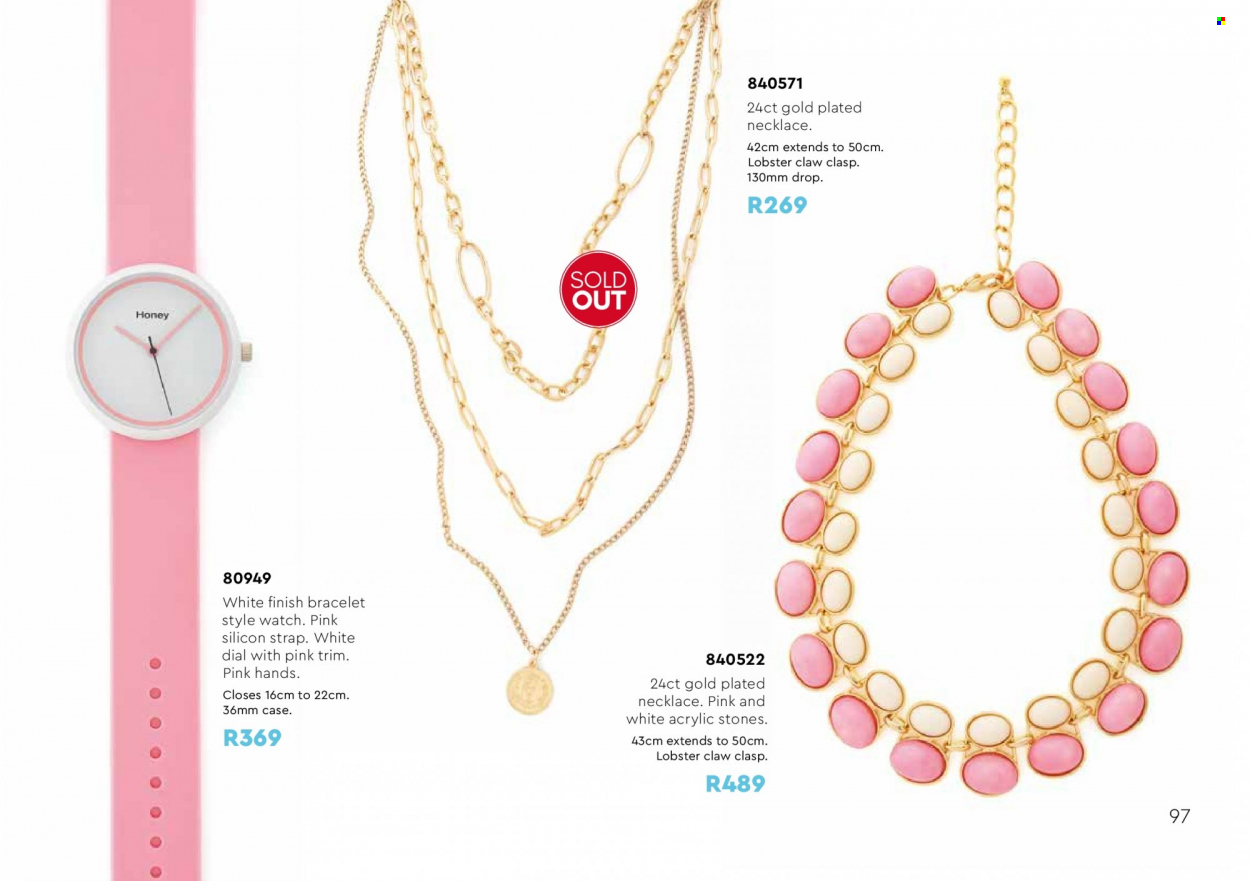 Honey specials. Page 99
