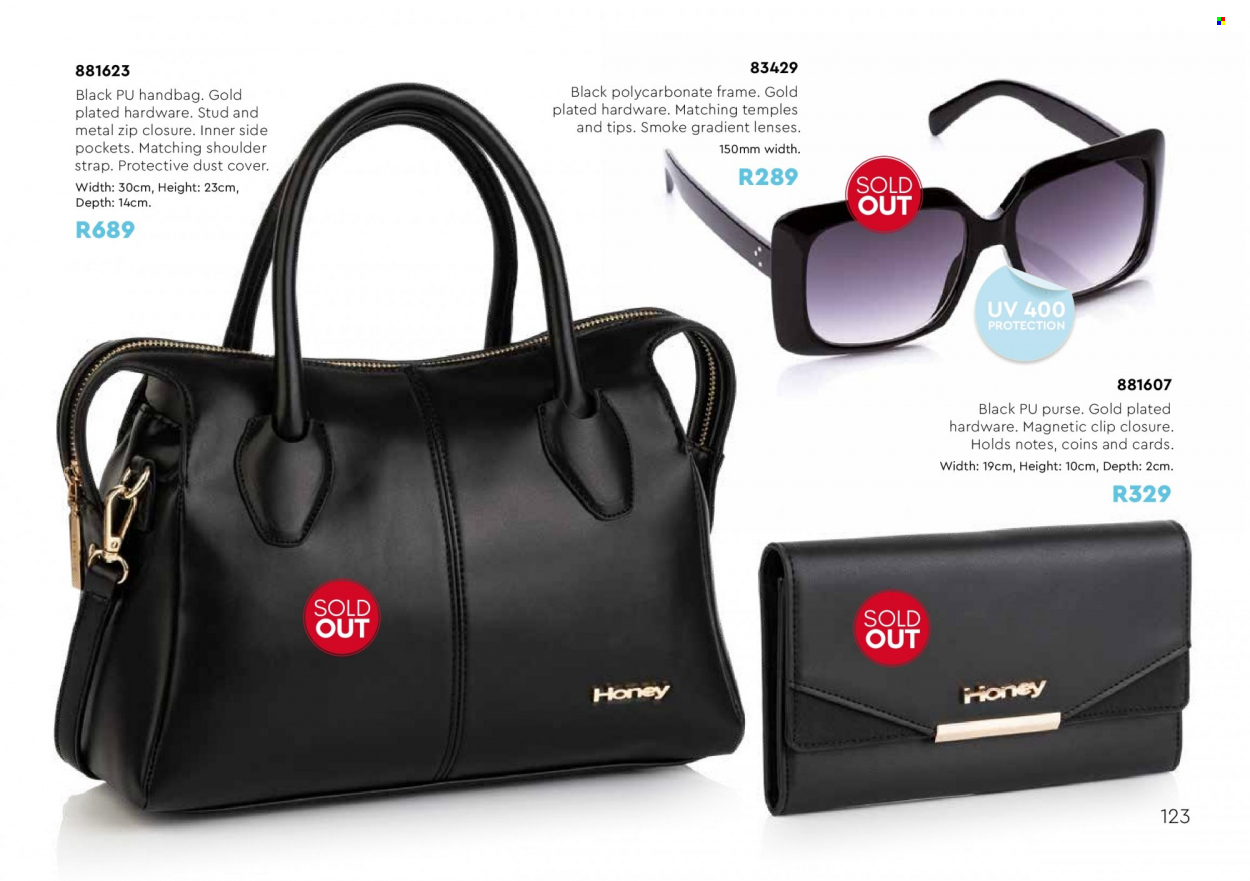 Honey specials. Page 125
