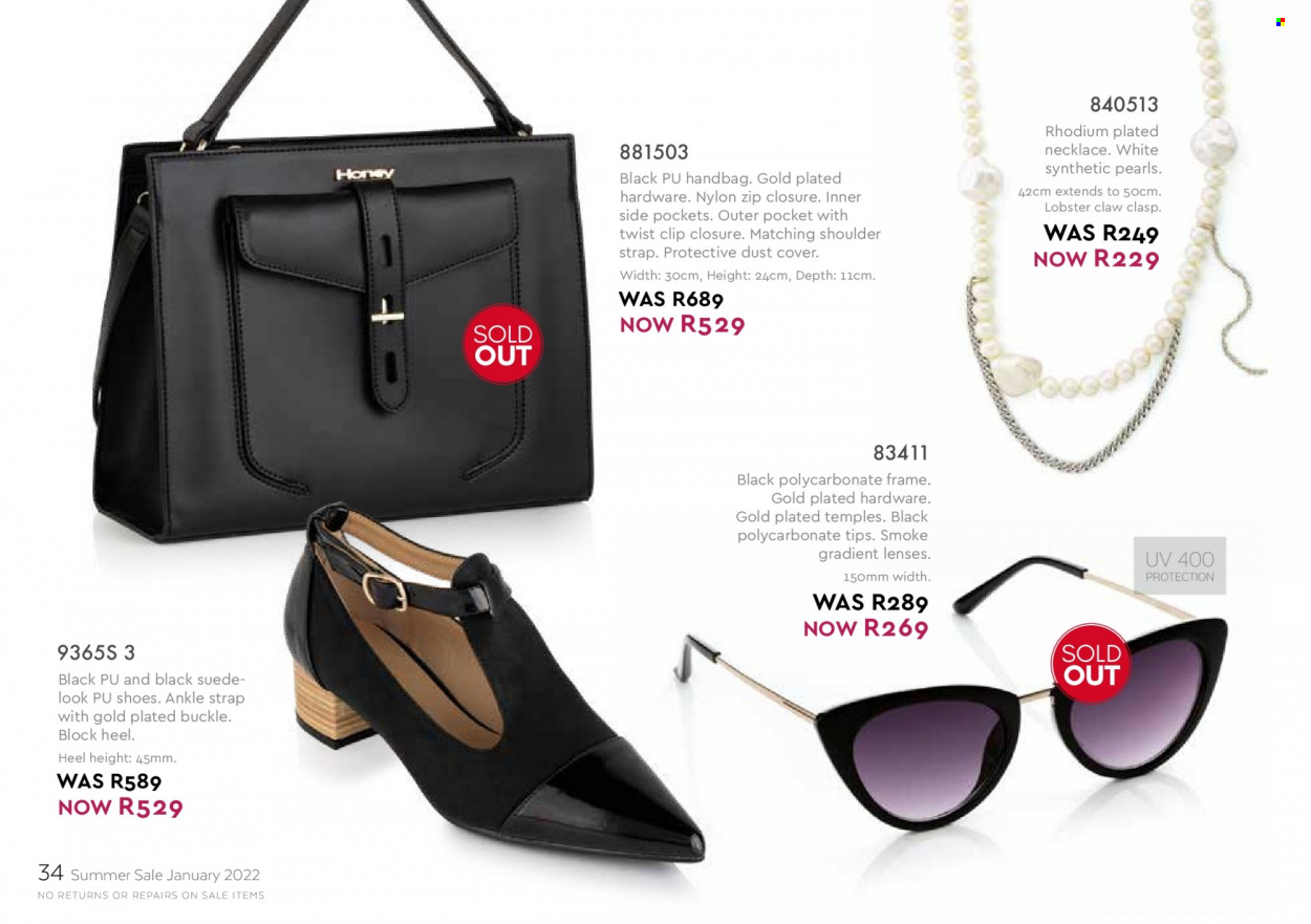 Honey specials. Page 36