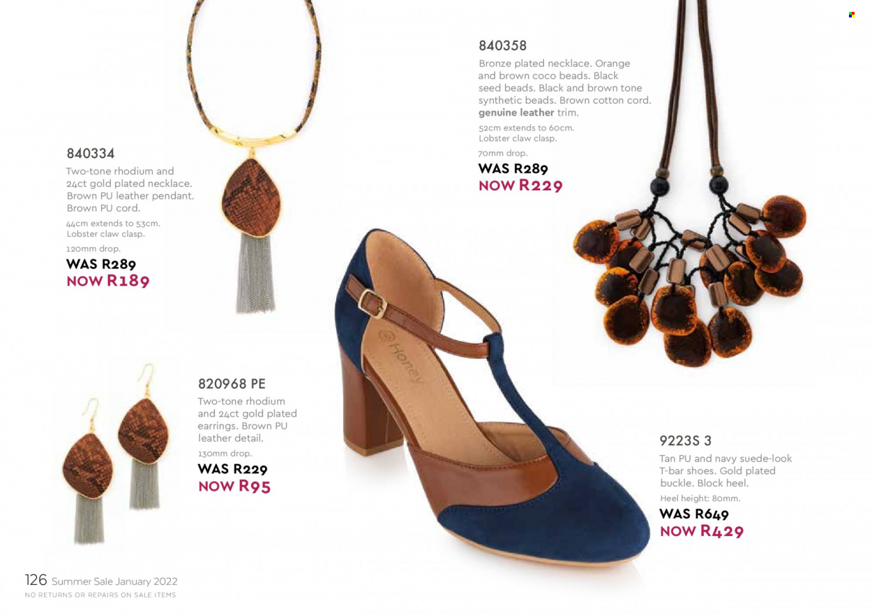 Honey specials. Page 128