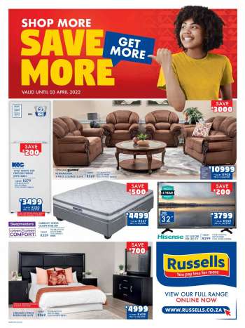 Russells catalogue  - 07/03/2022 - 03/04/2022.