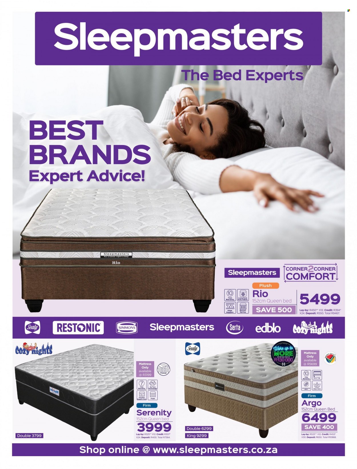 Sleepmasters specials - 07/03/2022 - 03/04/2022. Page 1
