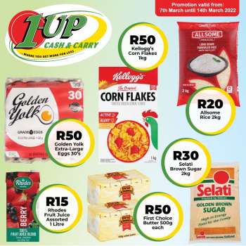 1UP Cash & Carry catalogue  - 07/03/2022 - 14/03/2022.
