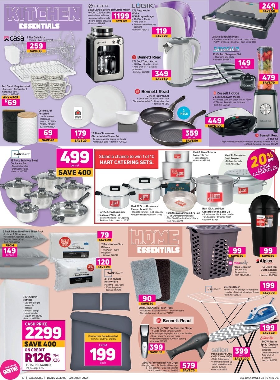 Game specials - 09/03/2022 - 22/03/2022. Page 8