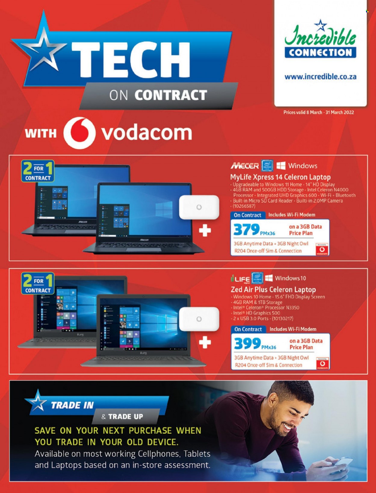 Incredible Connection specials - 08/03/2022 - 31/03/2022. Page 1