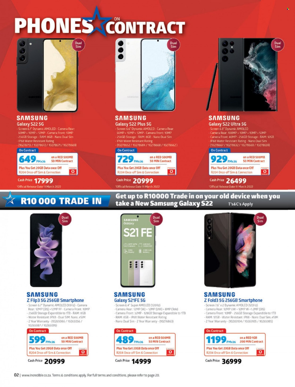 Incredible Connection specials - 08/03/2022 - 31/03/2022. Page 2