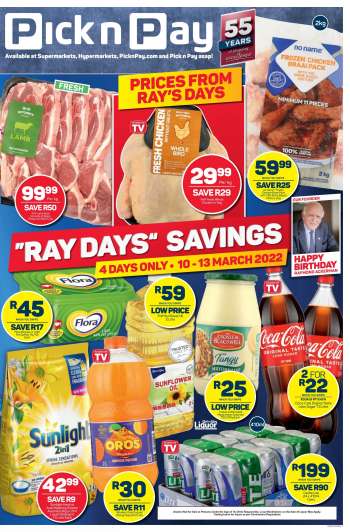 Pick n Pay catalogue  - 10/03/2022 - 13/03/2022.