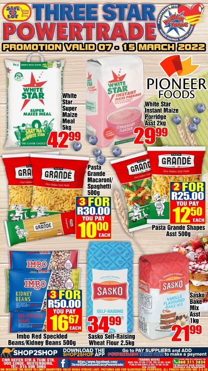 Three Star Cash and Carry specials - 07/03/2022 - 15/03/2022. Page 1