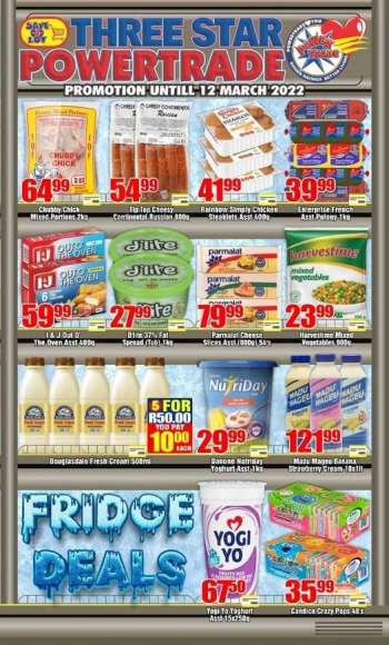Three Star Cash and Carry catalogue  - 08/03/2022 - 12/03/2022.