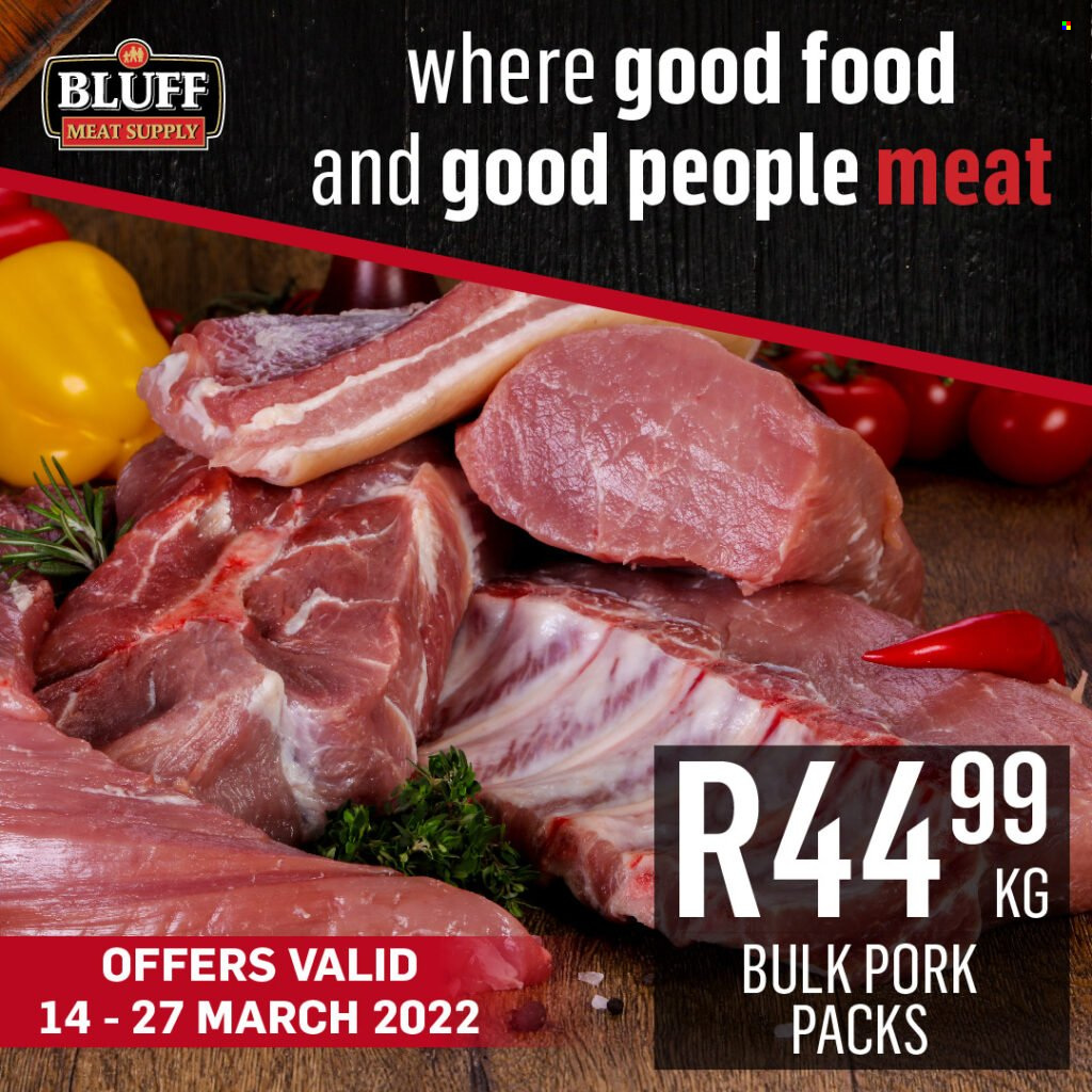 Bluff Meat Supply specials - 14/03/2022 - 27/03/2022. Page 3