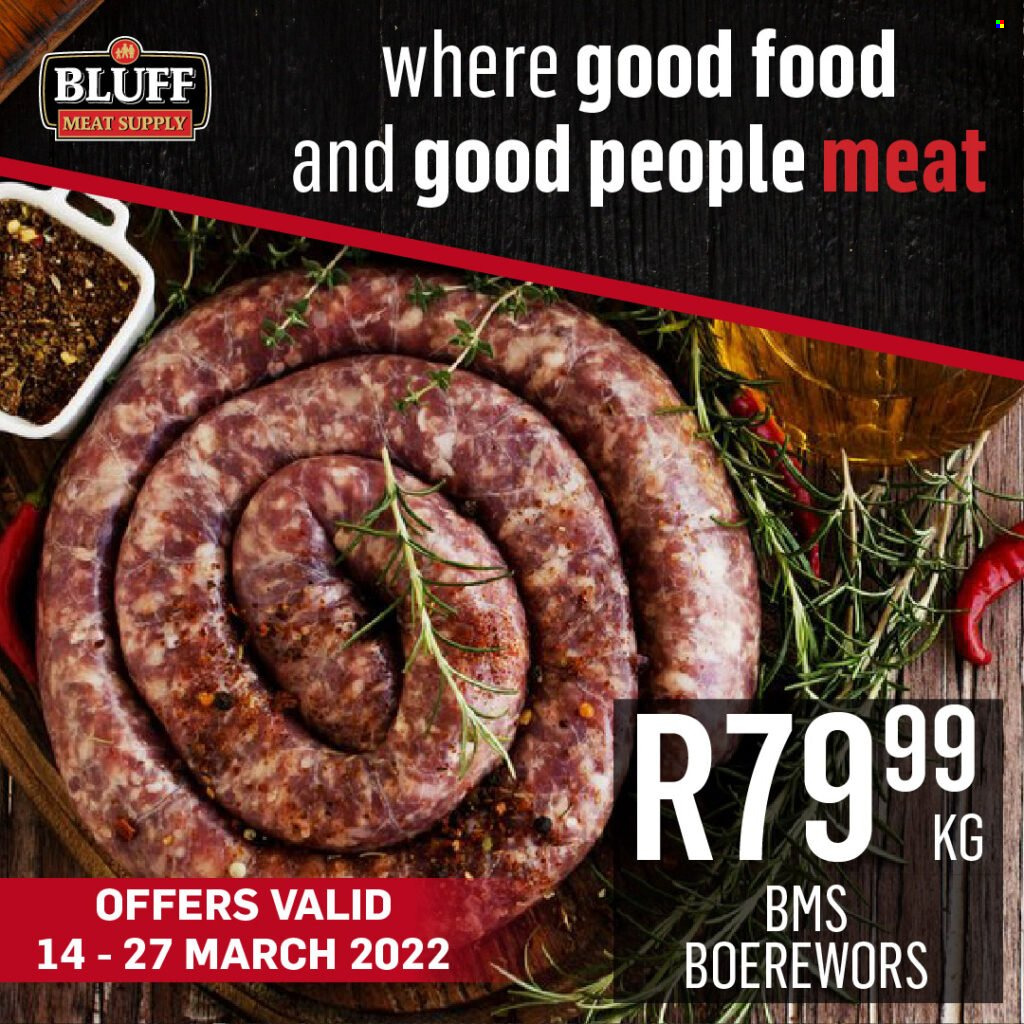 Bluff Meat Supply specials - 14/03/2022 - 27/03/2022. Page 5