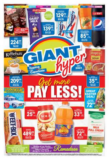 Giant Hyper catalogue  - 14/03/2022 - 03/04/2022.
