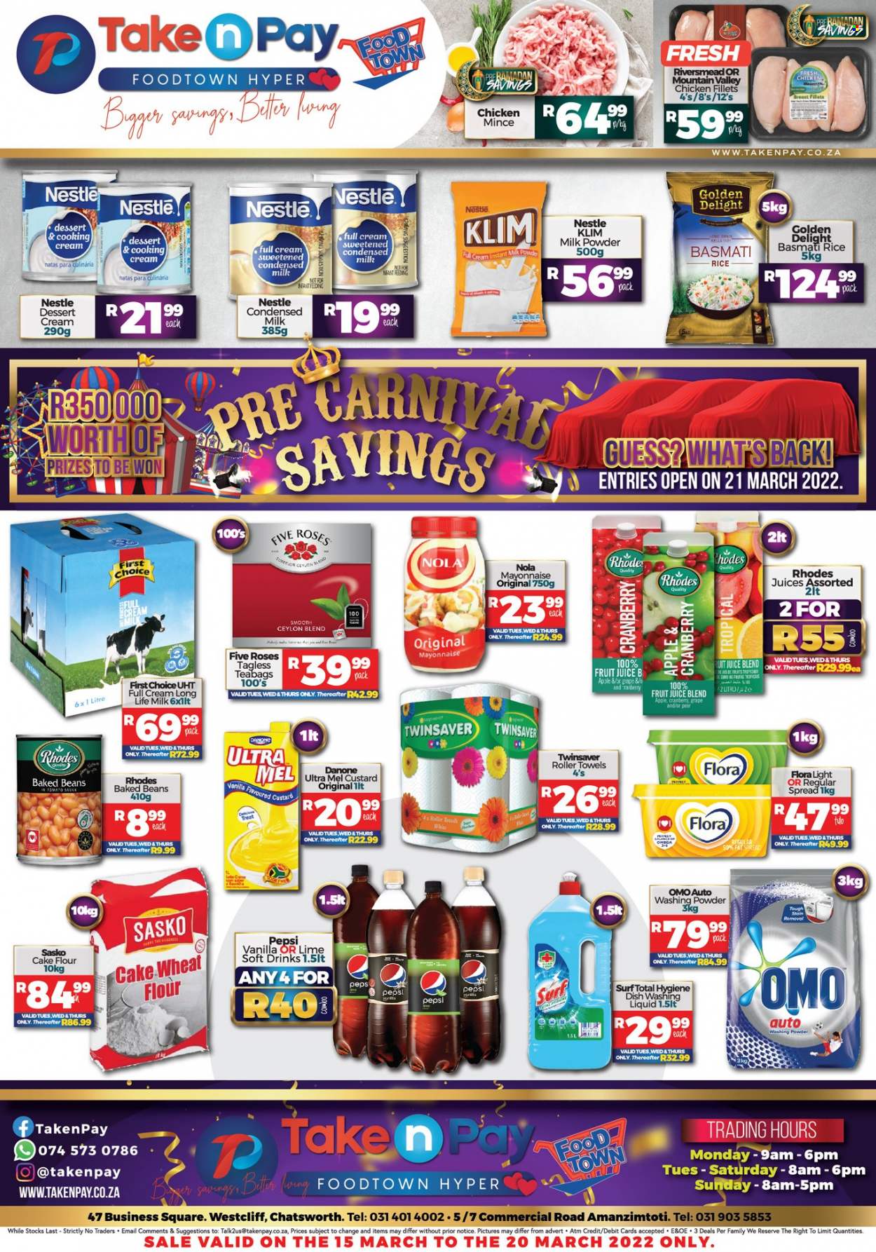 Take n Pay specials - 15/03/2022 - 20/03/2022. Page 1