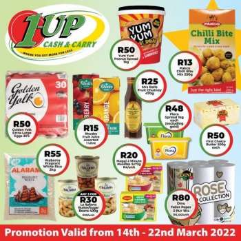 1UP Cash & Carry catalogue  - 14/03/2022 - 22/03/2022.