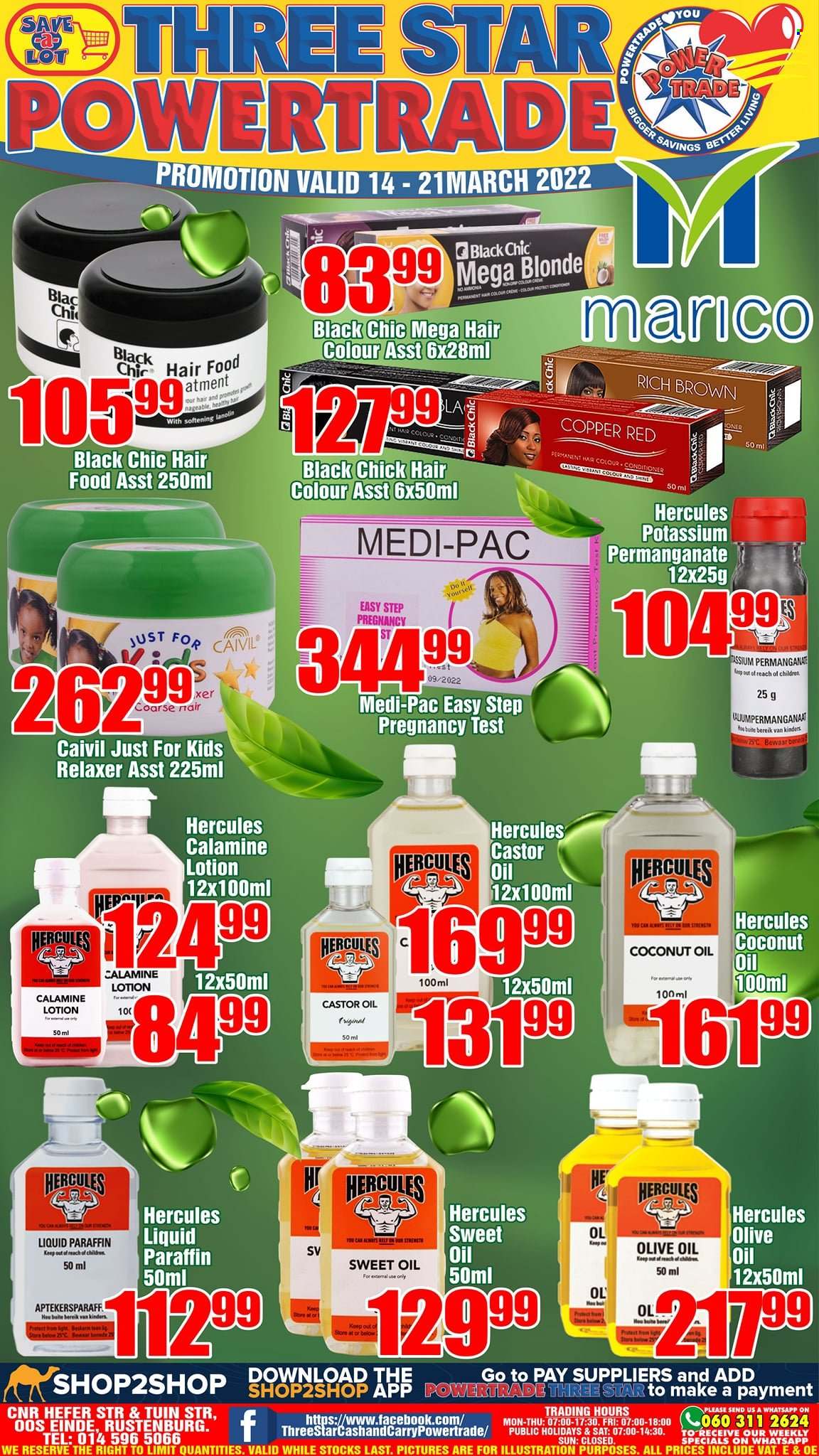 Three Star Cash and Carry specials - 14/03/2022 - 21/03/2022. Page 1