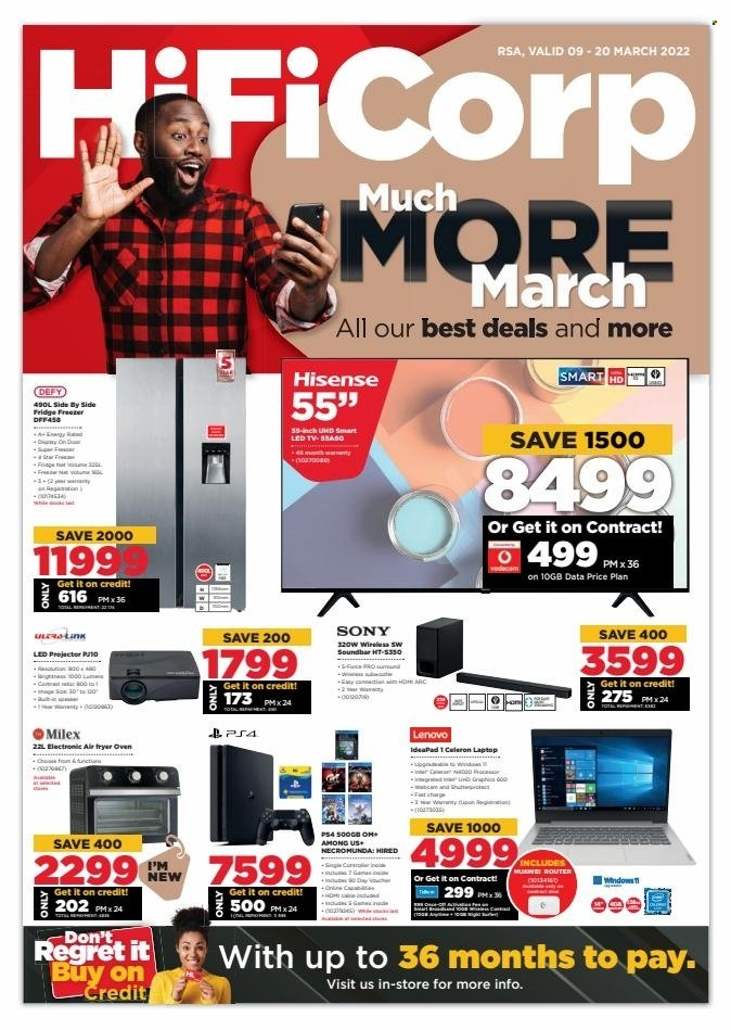 HiFi Corp specials - 09/03/2022 - 20/03/2022. Page 1